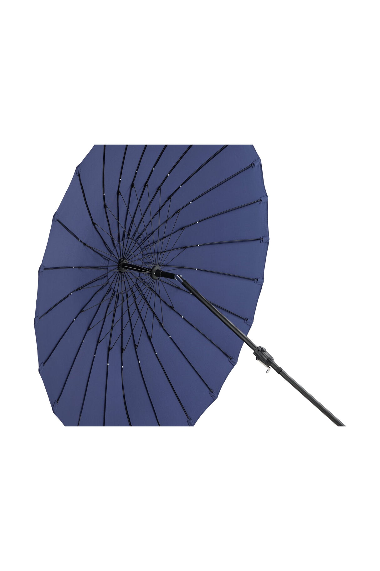 Palmetto Sonnenschirm - blau/Polyester - Sonnenschirme - ALVAHOME