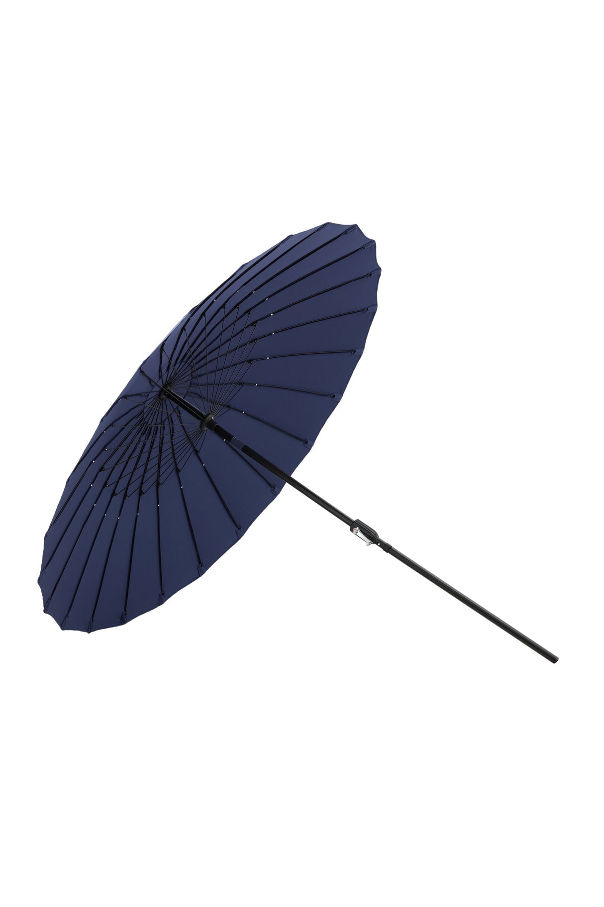 Palmetto Sonnenschirm - blau/Polyester - Sonnenschirme - ALVAHOME