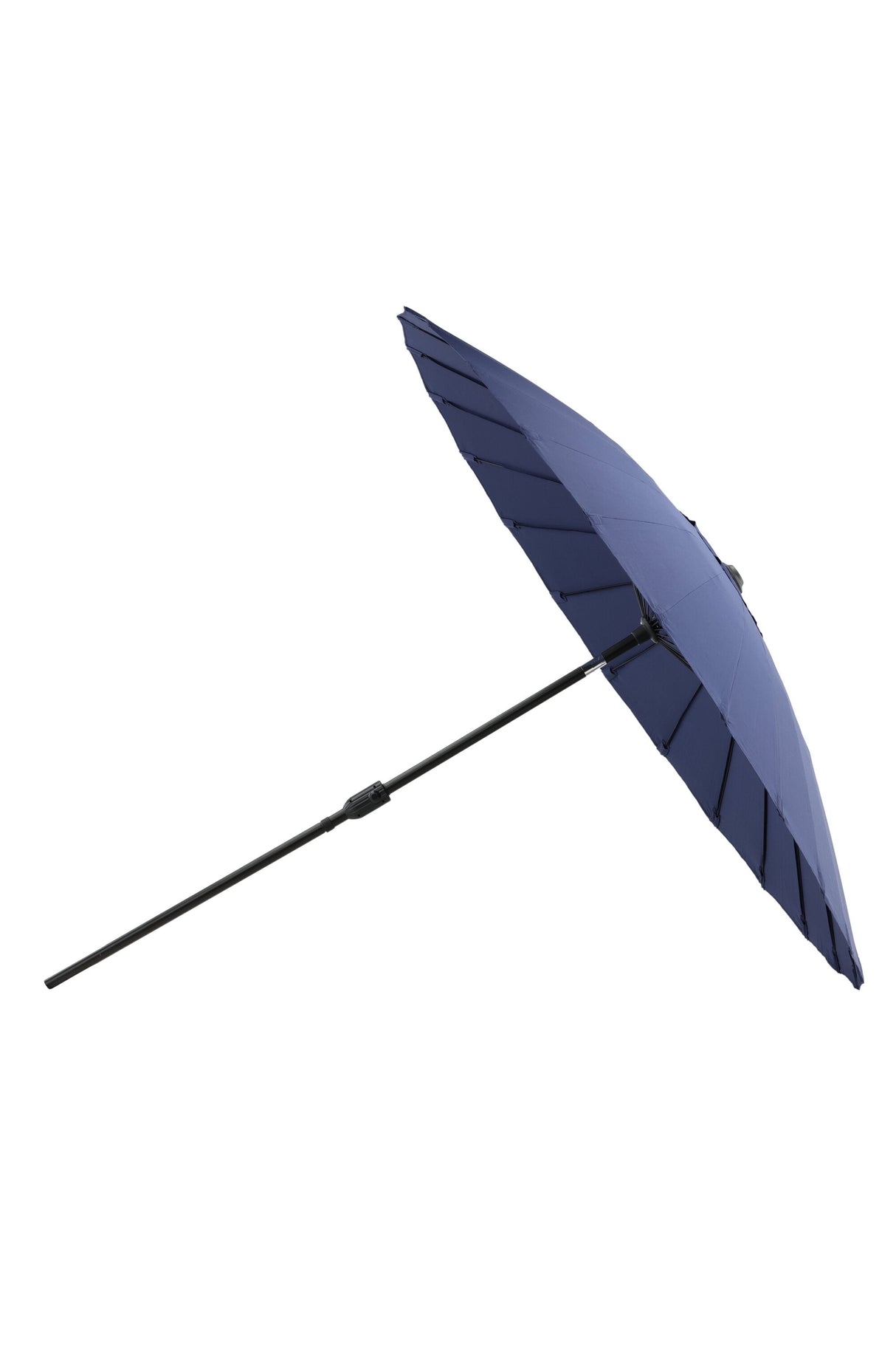 Palmetto Sonnenschirm - blau/Polyester - Sonnenschirme - ALVAHOME