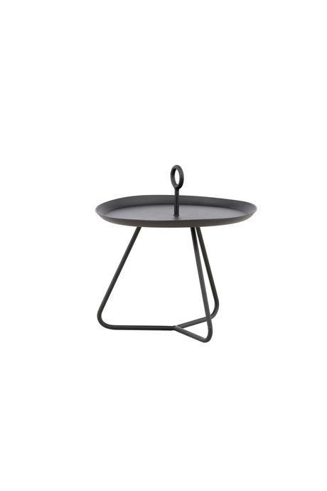 Pamplona Outdoor - Beistelltisch - schwarz/Stahl - Outdoor - Beistelltische - ALVAHOME