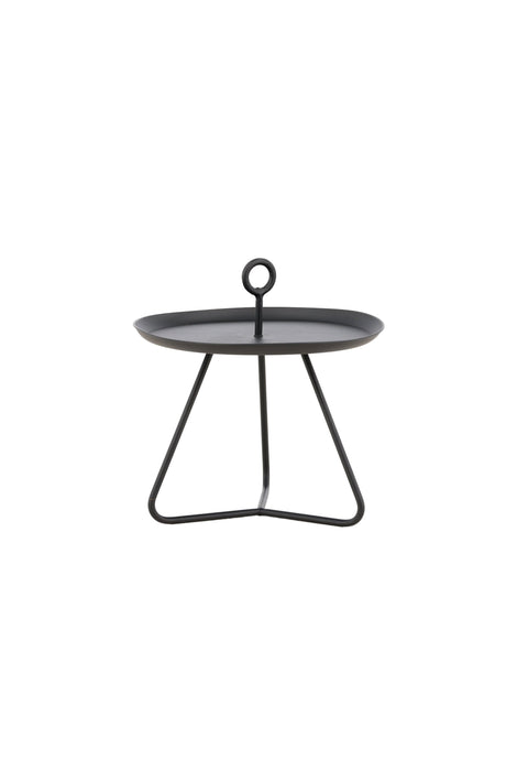 Pamplona Outdoor - Beistelltisch - schwarz/Stahl - Outdoor - Beistelltische - ALVAHOME