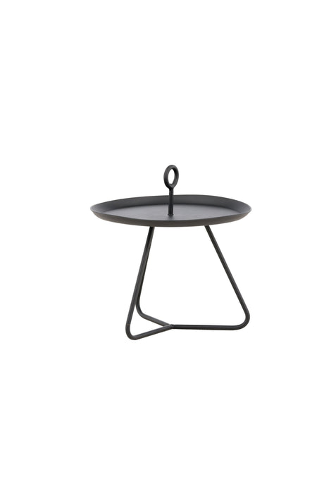 Pamplona Outdoor - Beistelltisch - schwarz/Stahl - Outdoor - Beistelltische - ALVAHOME