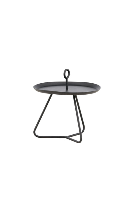 Pamplona Outdoor - Beistelltisch - schwarz/Stahl - Outdoor - Beistelltische - ALVAHOME