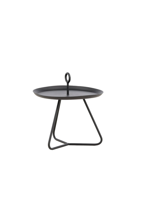 Pamplona Outdoor - Beistelltisch - schwarz/Stahl - Outdoor - Beistelltische - ALVAHOME