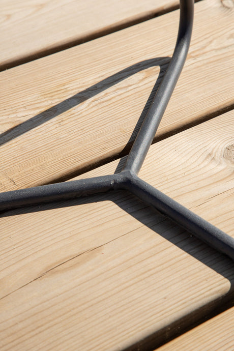 Pamplona Outdoor - Beistelltisch - schwarz/Stahl - Outdoor - Beistelltische - ALVAHOME