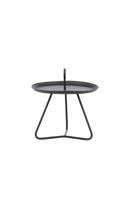 Pamplona Outdoor - Beistelltisch - schwarz/Stahl - Outdoor - Beistelltische - ALVAHOME