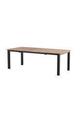 Panama Outdoor - Esstisch rechteckig - schwarz/Aluminum - Outdoor - Esstische (rechteckig) - ALVAHOME