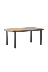 Panama Outdoor - Esstisch rechteckig - schwarz/Aluminum - Outdoor - Esstische (rechteckig) - ALVAHOME