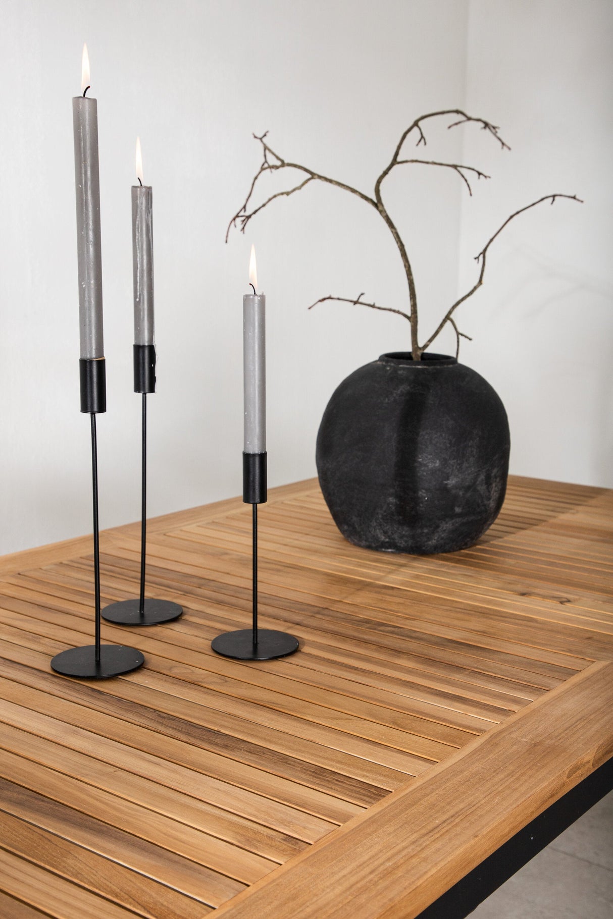 Panama Outdoor - Esstisch rechteckig - schwarz/Aluminum - Outdoor - Esstische (rechteckig) - ALVAHOME