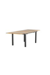 Panama Outdoor - Esstisch rechteckig - schwarz/Aluminum - Outdoor - Esstische (rechteckig) - ALVAHOME