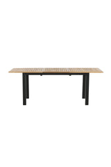 Panama Outdoor - Esstisch rechteckig - schwarz/Aluminum - Outdoor - Esstische (rechteckig) - ALVAHOME