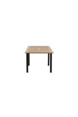 Panama Outdoor - Esstisch rechteckig - schwarz/Aluminum - Outdoor - Esstische (rechteckig) - ALVAHOME