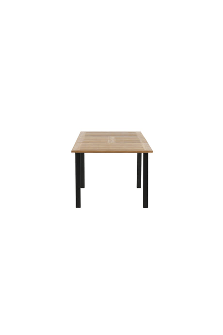 Panama Outdoor - Esstisch rechteckig - schwarz/Aluminum - Outdoor - Esstische (rechteckig) - ALVAHOME