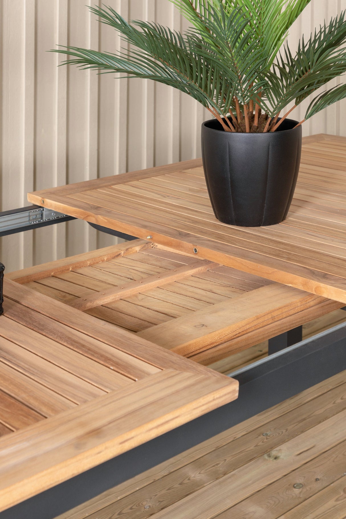 Panama Outdoor - Esstisch rechteckig - schwarz/Aluminum - Outdoor - Esstische (rechteckig) - ALVAHOME