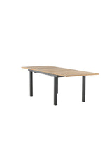Panama Outdoor - Esstisch rechteckig - schwarz/Aluminum - Outdoor - Esstische (rechteckig) - ALVAHOME