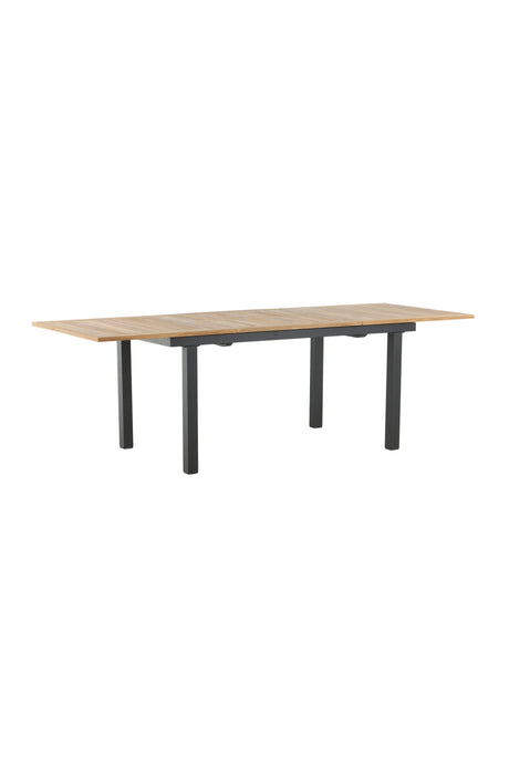 Panama Outdoor - Esstisch rechteckig - schwarz/Aluminum - Outdoor - Esstische (rechteckig) - ALVAHOME