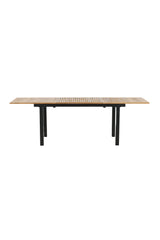 Panama Outdoor - Esstisch rechteckig - schwarz/Aluminum - Outdoor - Esstische (rechteckig) - ALVAHOME