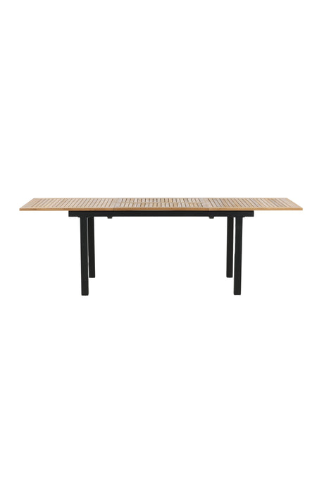 Panama Outdoor - Esstisch rechteckig - schwarz/Aluminum - Outdoor - Esstische (rechteckig) - ALVAHOME