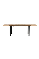 Panama Outdoor - Esstisch rechteckig - schwarz/Aluminum - Outdoor - Esstische (rechteckig) - ALVAHOME