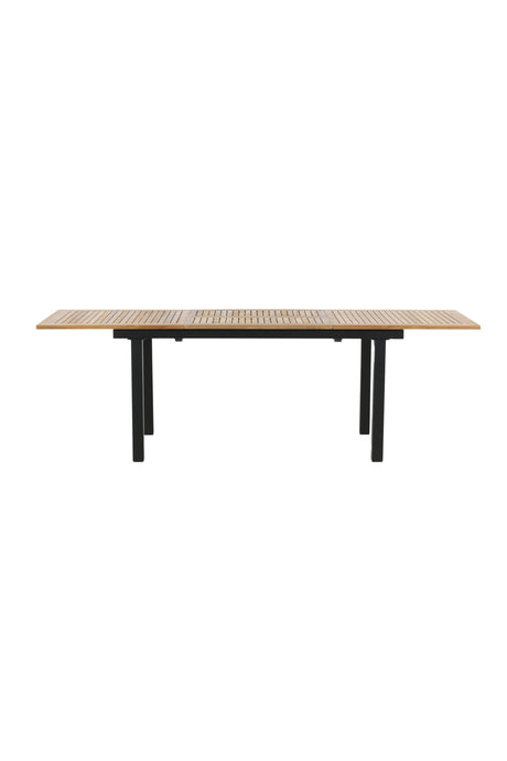 Panama Outdoor - Esstisch rechteckig - schwarz/Aluminum - Outdoor - Esstische (rechteckig) - ALVAHOME
