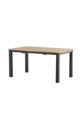 Panama Outdoor - Esstisch rechteckig - schwarz/Aluminum - Outdoor - Esstische (rechteckig) - ALVAHOME
