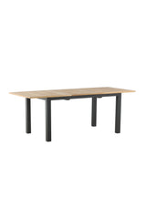 Panama Outdoor - Esstisch rechteckig - schwarz/Aluminum - Outdoor - Esstische (rechteckig) - ALVAHOME