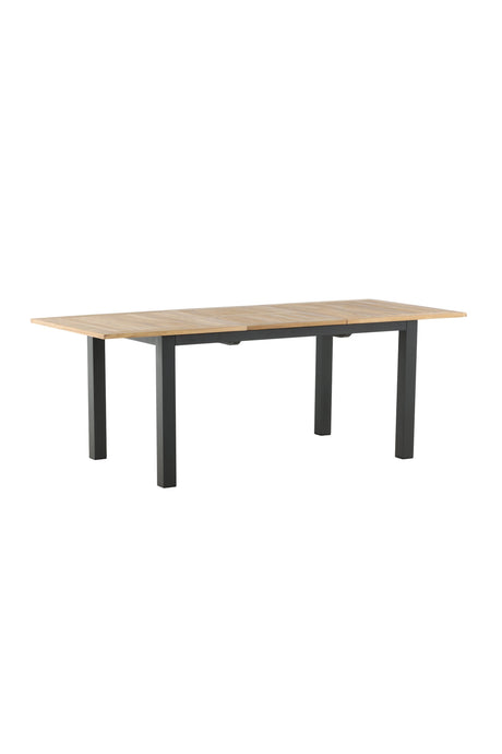 Panama Outdoor - Esstisch rechteckig - schwarz/Aluminum - Outdoor - Esstische (rechteckig) - ALVAHOME