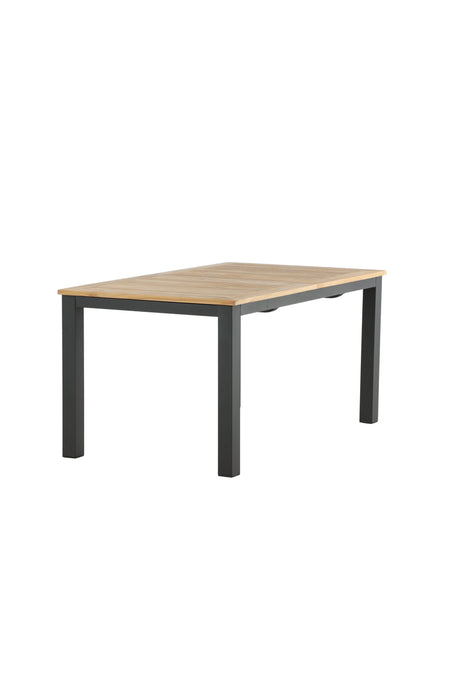 Panama Outdoor - Esstisch rechteckig - schwarz/Aluminum - Outdoor - Esstische (rechteckig) - ALVAHOME