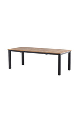 Panama Outdoor - Esstisch rechteckig - schwarz/Aluminum - Outdoor - Esstische (rechteckig) - ALVAHOME