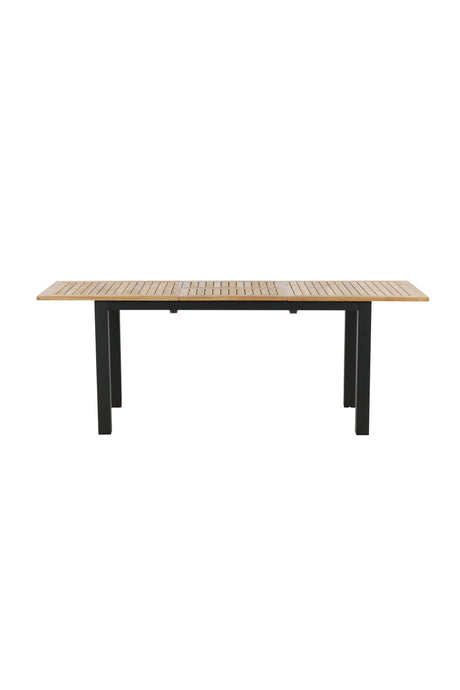 Panama Outdoor - Esstisch rechteckig - schwarz/Aluminum - Outdoor - Esstische (rechteckig) - ALVAHOME