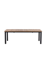 Panama Outdoor - Esstisch rechteckig - schwarz/Aluminum - Outdoor - Esstische (rechteckig) - ALVAHOME