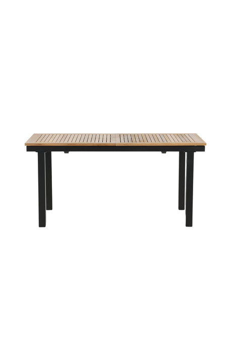 Panama Outdoor - Esstisch rechteckig - schwarz/Aluminum - Outdoor - Esstische (rechteckig) - ALVAHOME