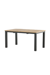 Panama Outdoor - Esstisch rechteckig - schwarz/Aluminum - Outdoor - Esstische (rechteckig) - ALVAHOME