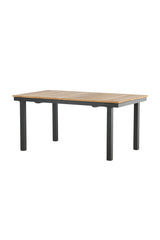 Panama Outdoor - Esstisch rechteckig - schwarz/Aluminum - Outdoor - Esstische (rechteckig) - ALVAHOME