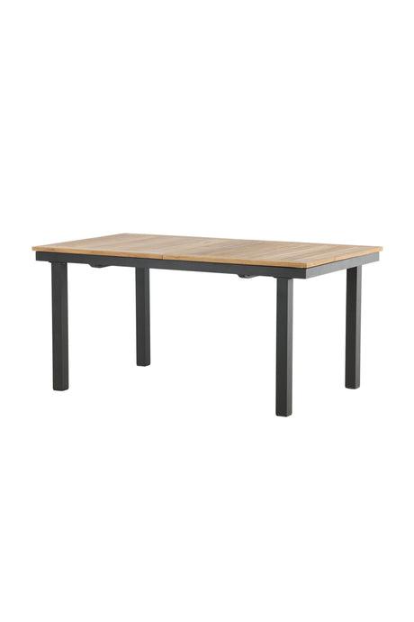 Panama Outdoor - Esstisch rechteckig - schwarz/Aluminum - Outdoor - Esstische (rechteckig) - ALVAHOME