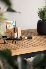 Panama Outdoor - Esstisch rechteckig - schwarz/Aluminum - Outdoor - Esstische (rechteckig) - ALVAHOME