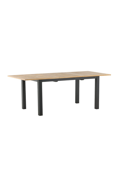 Panama Outdoor - Esstisch rechteckig - schwarz/Aluminum - Outdoor - Esstische (rechteckig) - ALVAHOME