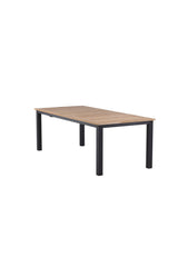Panama Outdoor - Esstisch rechteckig - schwarz/Aluminum - Outdoor - Esstische (rechteckig) - ALVAHOME