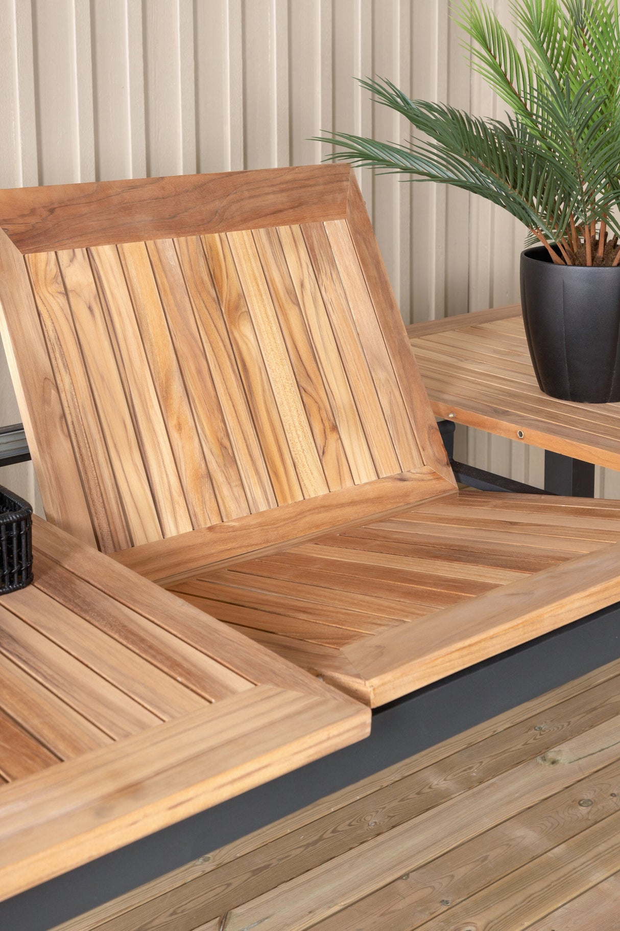 Panama Outdoor - Esstisch rechteckig - schwarz/Aluminum - Outdoor - Esstische (rechteckig) - ALVAHOME