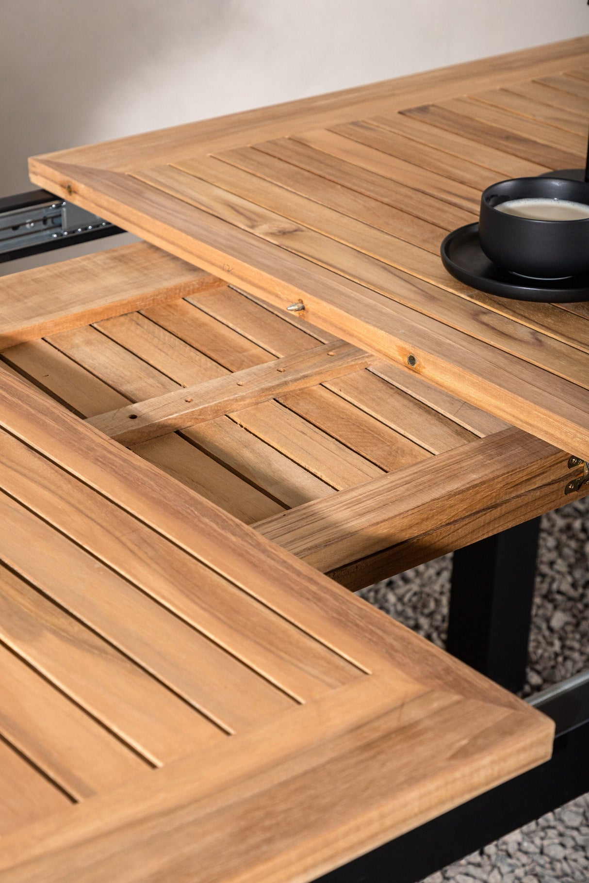 Panama Outdoor - Esstisch rechteckig - schwarz/Aluminum - Outdoor - Esstische (rechteckig) - ALVAHOME