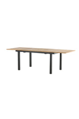 Panama Outdoor - Esstisch rechteckig - schwarz/Aluminum - Outdoor - Esstische (rechteckig) - ALVAHOME