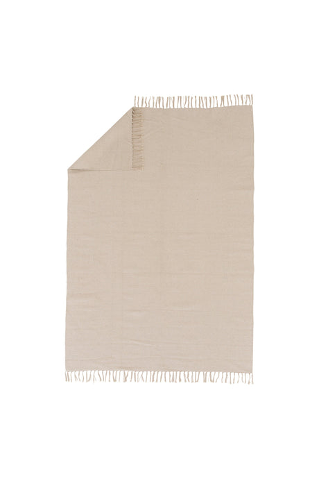 Panipat Wohnzimmerteppich - beige/Baumwolle - Wohnzimmerteppiche - ALVAHOME