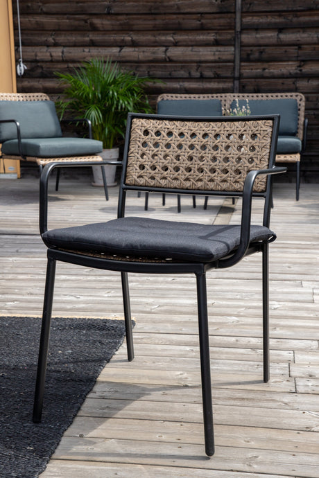 Paola Outdoor - Essstuhl - natur/Stahl - Outdoor - Essstühle - ALVAHOME