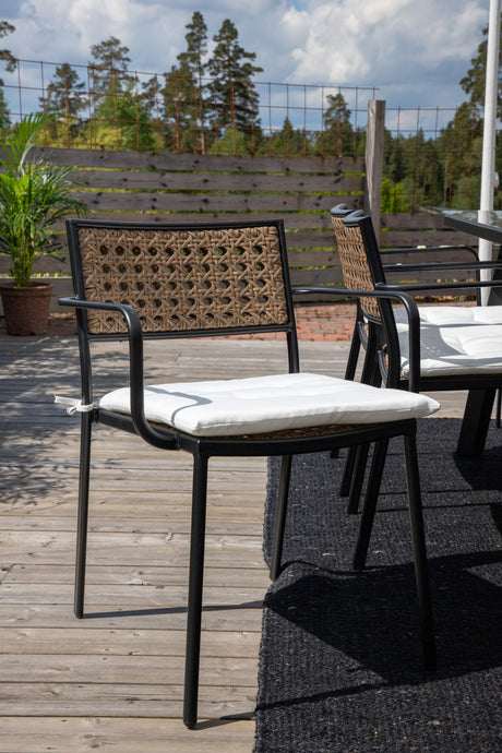 Paola Outdoor - Essstuhl - natur/Stahl - Outdoor - Essstühle - ALVAHOME