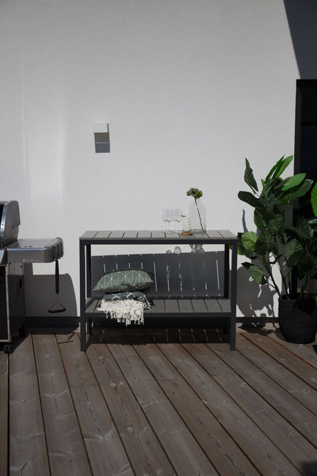 Parma Outdoor - Beistelltisch - grau/Aluminum - Outdoor - Beistelltische - ALVAHOME