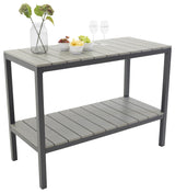 Parma Outdoor - Beistelltisch - grau/Aluminum - Outdoor - Beistelltische - ALVAHOME