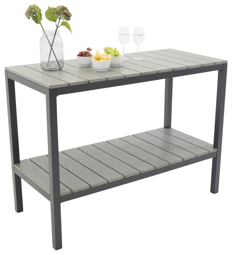 Parma Outdoor - Beistelltisch - grau/Aluminum - Outdoor - Beistelltische - ALVAHOME