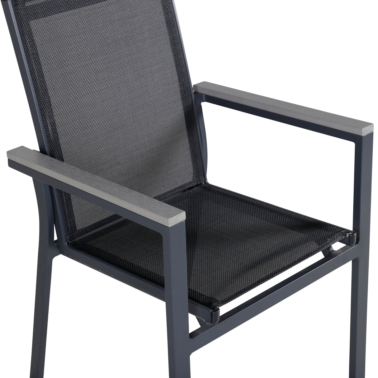 Parma Outdoor - Essstuhl - schwarz/Textilien - Outdoor - Essstühle - ALVAHOME