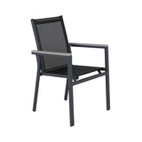 Parma Outdoor - Essstuhl - schwarz/Textilien - Outdoor - Essstühle - ALVAHOME