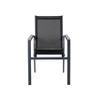 Parma Outdoor - Essstuhl - schwarz/Textilien - Outdoor - Essstühle - ALVAHOME